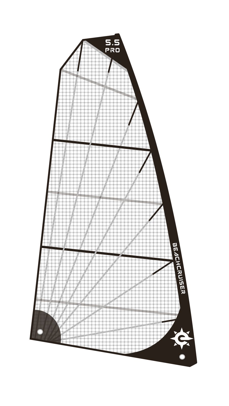 BeachCruiser Segel für Strandsegler 5.5 m² 